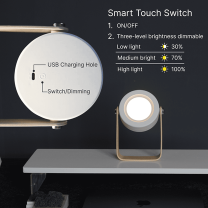 4-in-1 LED Lantern Reading Lamp